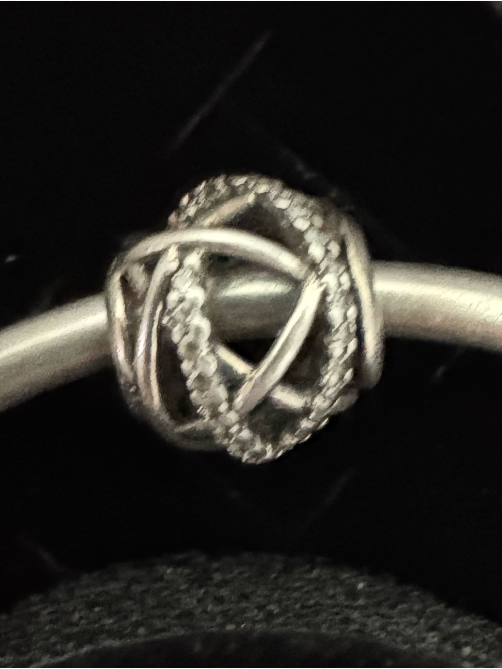 Pandora Silver Interwoven Knot Charm